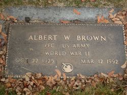 Albert W Brown 