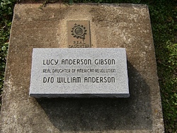 Lucy Ann <I>Anderson</I> Gibson 