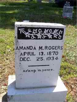 Amanda Martha <I>Bryant</I> Rogers 