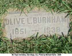 Olive L Burnham 