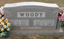 Gladys B <I>Roberds</I> Woody 