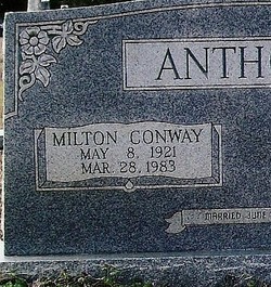 Milton Conway Anthony 