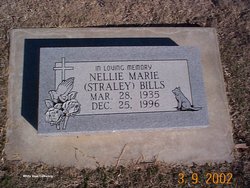 Nellie Marie <I>Straley</I> Bills 