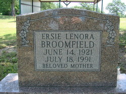 Ersie Lenora <I>Cochran</I> Broomfield 