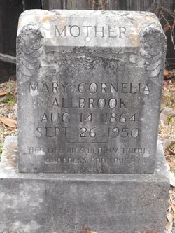 Mary Cornelia Allbrook 