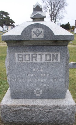 Sarah <I>Hagerman</I> Borton 
