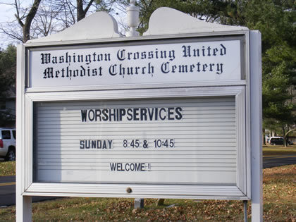 Washington Crossing United Methodist Cemetery