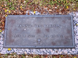 Fannie Lee <I>Conway</I> Barton 