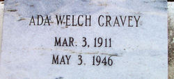 Ada <I>Welch</I> Cravey 