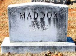 Edwin E Maddox 
