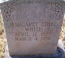 Margaret Ethel <I>Church</I> White 