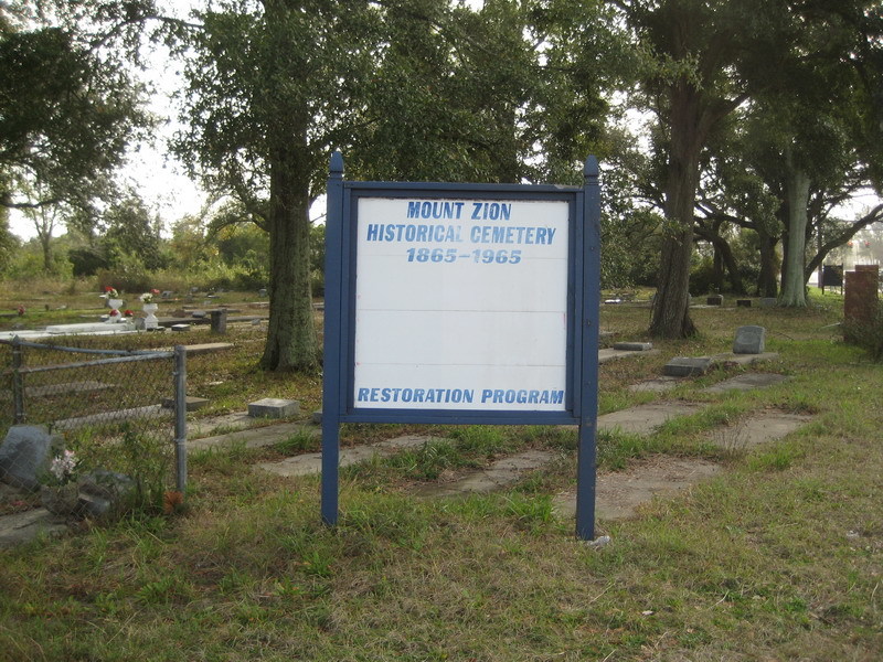 Mount Zion Historical Cemetery