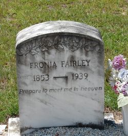 Fronia <I>Breland</I> Fairley 
