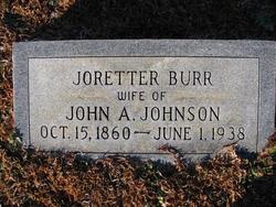 Josephine Joretter <I>Burr</I> Johnson 