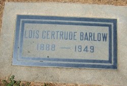 Lois Gertrude <I>Cunningham</I> Barlow 
