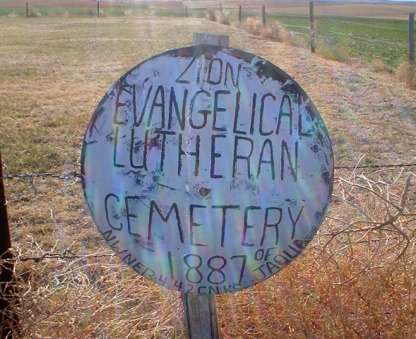 Zion Evangelical Lutheran Cemetery of Jaqua