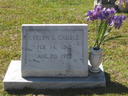 Evelyn Elizabeth <I>Stroud</I> Cauble 