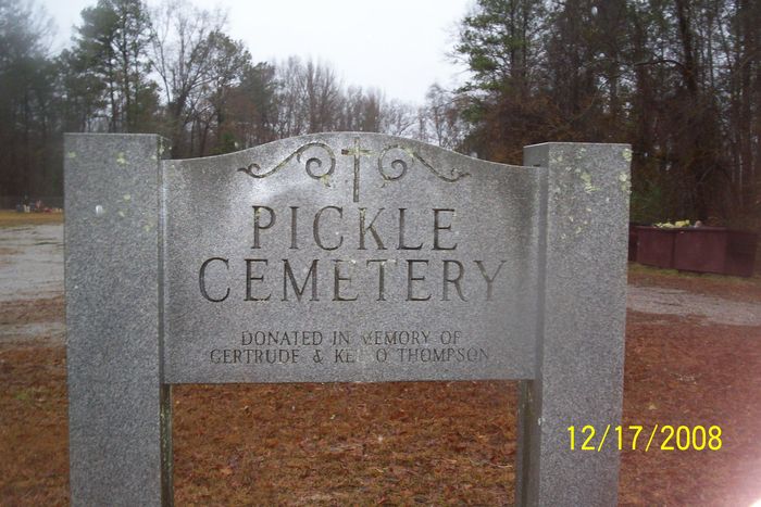 Pickle Cemetery
