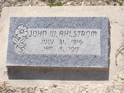 John Wayne Ahlstrom 