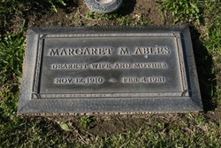 Margaret M Ables 