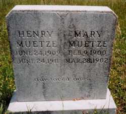 William Henry “Henry” Muetze 