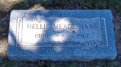 Nellie <I>Meade</I> Haas 