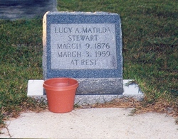 Lucy Ann Matilda <I>Flowers</I> Stewart 
