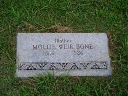 Mollie <I>Weir</I> Bone 