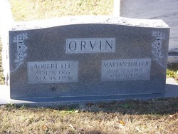 Marian <I>Miller</I> Orvin 