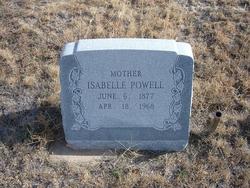 Anna Laura Isabelle “Belle” <I>Manning</I> Powell 