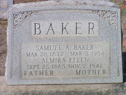 Almira Ellen <I>Fitzwater</I> Baker 