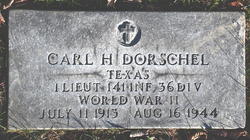 1LT Carl Herman Dorschel 