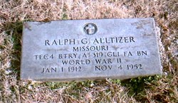 Ralph G Alltizer 