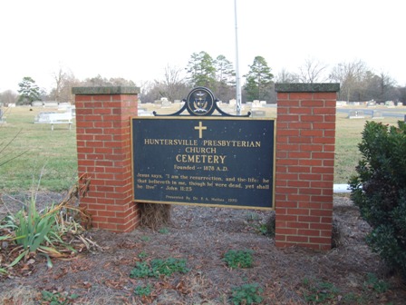 Huntersville Presbyterian Church Cemetery