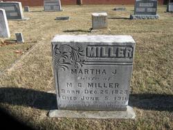 Martha Jane <I>Hill</I> Miller 