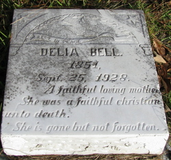 Delia <I>Sanders</I> Bell 
