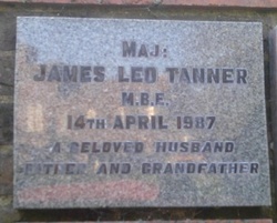 Maj James Leo “Leo” Tanner 