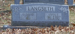 Anna E. <I>VanCamp</I> Langseth 