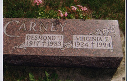 Virginia Eileen <I>Tanner</I> Carney 