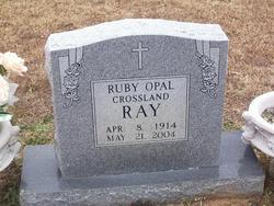 Ruby Opal <I>Crossland</I> Ray 