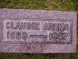 Claudia M “Claudie” <I>Kendrick</I> Adams 