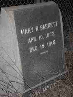 Mary Jane <I>Ruckman</I> Barnett 