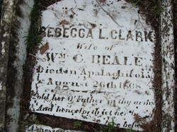 Rebecca L. <I>Clark</I> Beale 