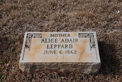 Alice <I>Adair</I> Leppard 