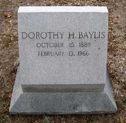 Dorothy <I>Hancock</I> Baylis 