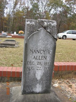 Nancy Rebecca <I>Pitts</I> Allen 
