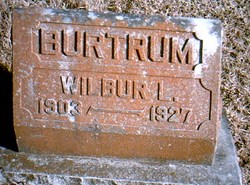Wilbur Lovic Burtrum 