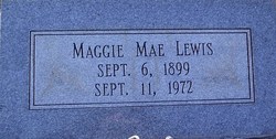 Maggie Mae Lewis 
