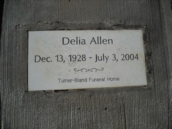 Delia <I>Tyler</I> Allen 