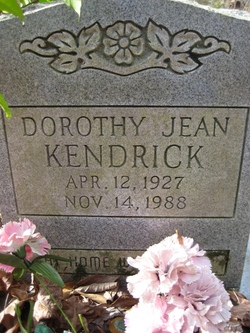 Dorothy Jean Kendrick 